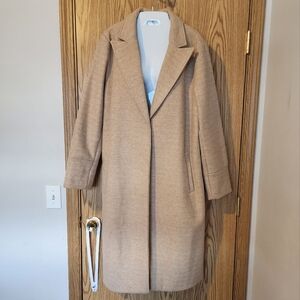 Lovely Tan/Camel Long Coat. Never Worn. Size XXL